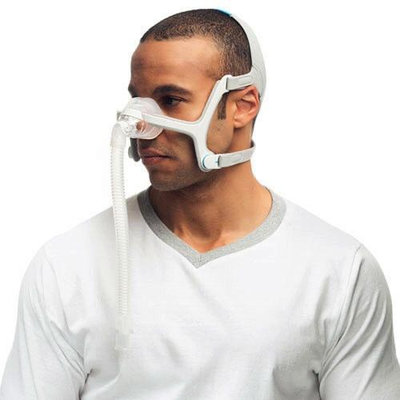 瑞思邁 Resmed AIrFit N20鼻罩式面罩原裝家用含頭帶呼吸機配件