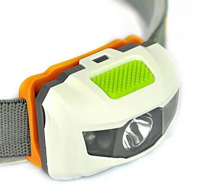 [送尾燈]新款COB頭燈釣魚跑步運動防水LED超輕小頭燈3節AAA電池款3色頭燈288元