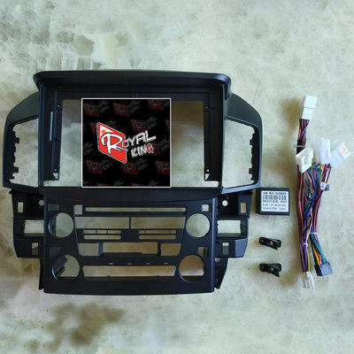 👑皇家汽車音響👑LEXUS 凌志 RX300 專用 9吋 汽車面框 面板框 汽車改裝框