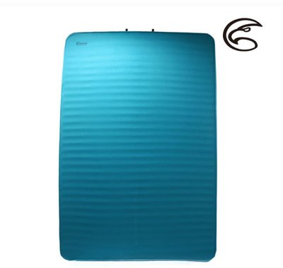 ADISI 3D雙人自動充氣床睡墊 【厚7.5CM藍色】逗點床墊 (登山露營用品.睡袋.帳篷.露營睡墊)