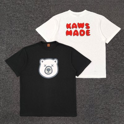 潮品#Humanmade limited series polar bear printed t-shirt tee短袖