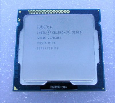 ~ 駿朋電腦 ~ Intel Celeron G1610 G1620 2.7G 雙核 1155腳位 CPU $70