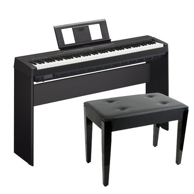 小叮噹的店-全省到府安裝 YAMAHA P-45  P45B 88鍵電鋼琴 數位鋼琴 附台製琴椅