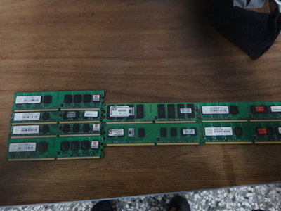 共12支 桌機用 創建 金士頓 終保 DDR2 2G/2GB 非 1G 2G PC2 4G 1GB 4GB
