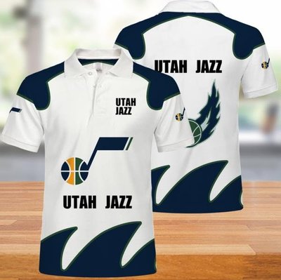 健身合集 NBA Utah Jazz隊 男女款 polo衫t恤 maranello