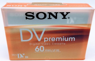 【一捲】索尼 SONY DV 錄影帶 錄像帶 MiniDV 磁帶 60 分鐘/LP:90 DVM60PR4