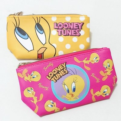 現貨 正品 收納袋 化妝包 崔弟 Tweety 樂一通 Looney Tunes 萬用包 收納包 日本代購 日本空運