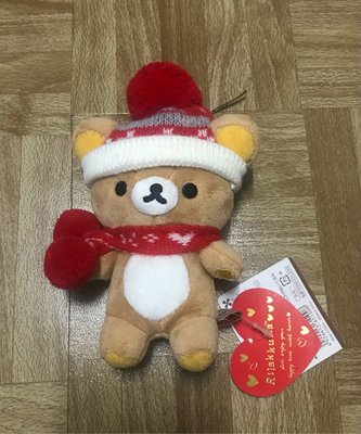 日本 正品 授權 SAN-X Rilakkuma 拉拉熊系列 懶懶熊 吊飾。玩偶