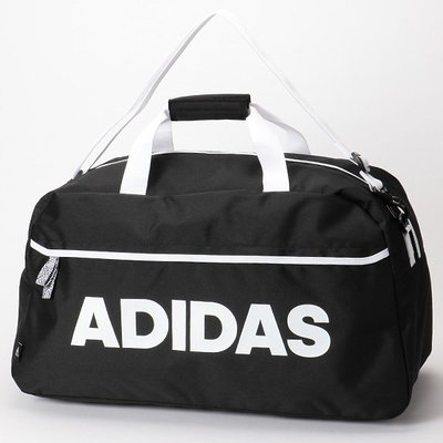 【Mr.Japan】日本限定 adidas 愛迪達 肩背 側背包 長背帶 運動包 旅行 跳色 新款 黑x白字 預購款