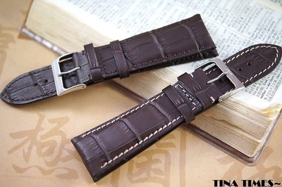 TINA TIMES~挑戰世界最傳奇稀有的尺寸_GISELLE特殊訂製手工款錶帶 帶頭23mm