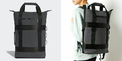 【100%正品現貨】Adidas Originals NMD Backpack灰黑 灰色 帆布 男女雙肩後背包CE2362書包LV大背包Y3三宅一生 行李袋