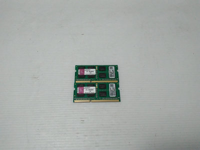 210 [大鋼牙二手3C]筆電記憶體 金士頓 DDR3-8500 /4G/雙通道 ( 一元起標 得標=2支)