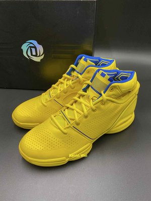 adidas adizero D Rose 1 Restomod 黃藍 HQ1018 籃球鞋 US10