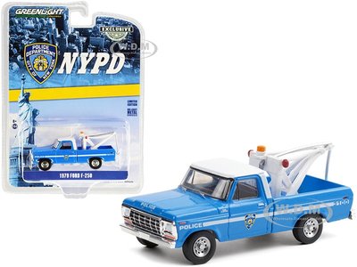 【MASH】現貨特價 Greenlight 1/64 1979 Ford F-250 Tow Truck NYPD