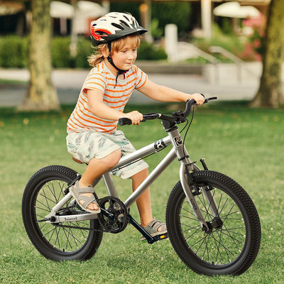 兒童自行車帶輔助輪3-6歲輕便單車男孩女孩腳踏車童車兒童自行車 腳踏車 山地車 兒童單車