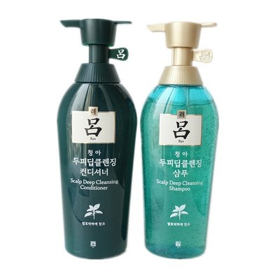 韓國新版 RYOE呂 綠呂薄荷洗發水/護發素