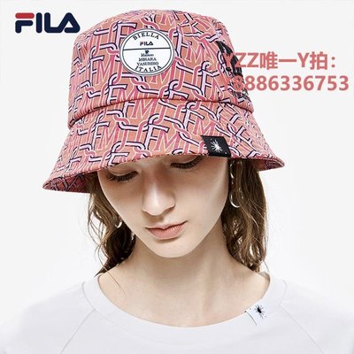 帽子FILA × Maison MIHARA YASUHIRO斐樂官方男圓帽夏遮陽漁夫帽子-雙喜生活館