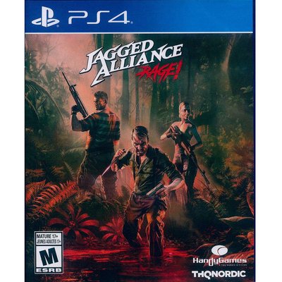 (現貨全新) PS4 鐵血傭兵：狂怒！ 中英日英文美版 Jagged Alliance: Rage!