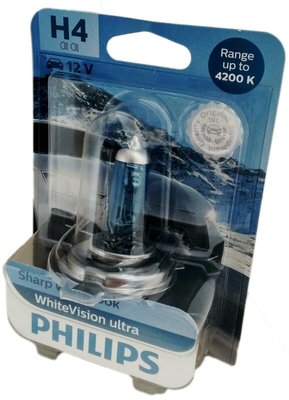 白光 4200k h4 h7 whitevision 55w ultra Philips 4300k crystal Osram X-Racer