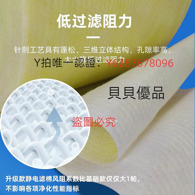 淨化器濾芯 適配華為空氣凈化器720濾芯靜電棉C400KJ500FC3501iPRO過濾網防塵