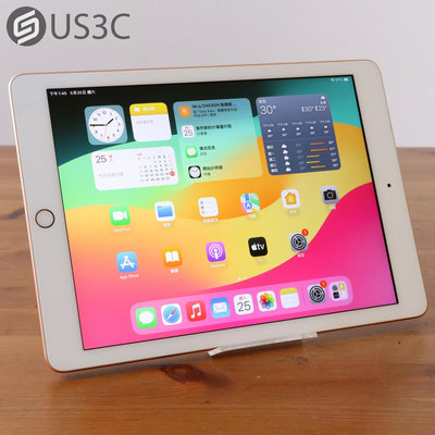 【US3C-板橋店】Apple iPad 6 32G WiFi 9.7吋 金 蘋果平板 二手平板 平板電腦 UCare保固3個月