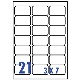 Unistar 裕德3合1電腦標籤紙 (39) US4677 21格 (20張/包)