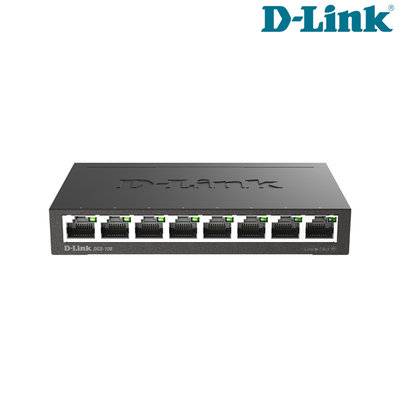 【含稅】D-Link DGS-108 鐵殼 Giga 8埠桌上型節能交換器 集線器 Switch HUB 1000M