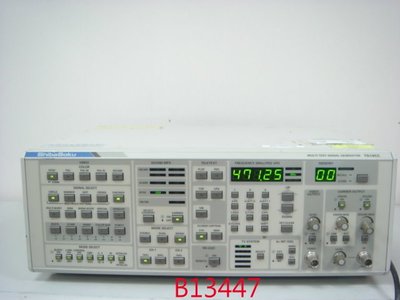【全冠】SHIBASOKU TG19CC 電視信號產生器 電視訊號發生器 1顆旋鈕壞掉便宜賣(B13447)