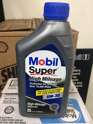 【MOBIL 美孚】SUPER 5W30、車用機油、1L/罐【美國進口】-單買區