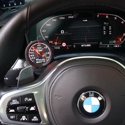 【精宇科技】BMW 3系 G20 320 328 335 方向盤 錶座 渦輪錶 水溫錶 排溫錶 四合一 OBD2 汽車錶