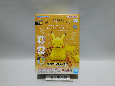 土城三隻米蟲 BANDAI 組裝模型 精靈寶可夢 Pokémon PLAMO 神奇寶貝 快組版 皮卡丘 16