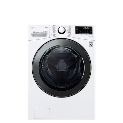 《可議價》LG樂金【WD-S18VBD】18公斤滾筒蒸洗脫烘白色洗衣機