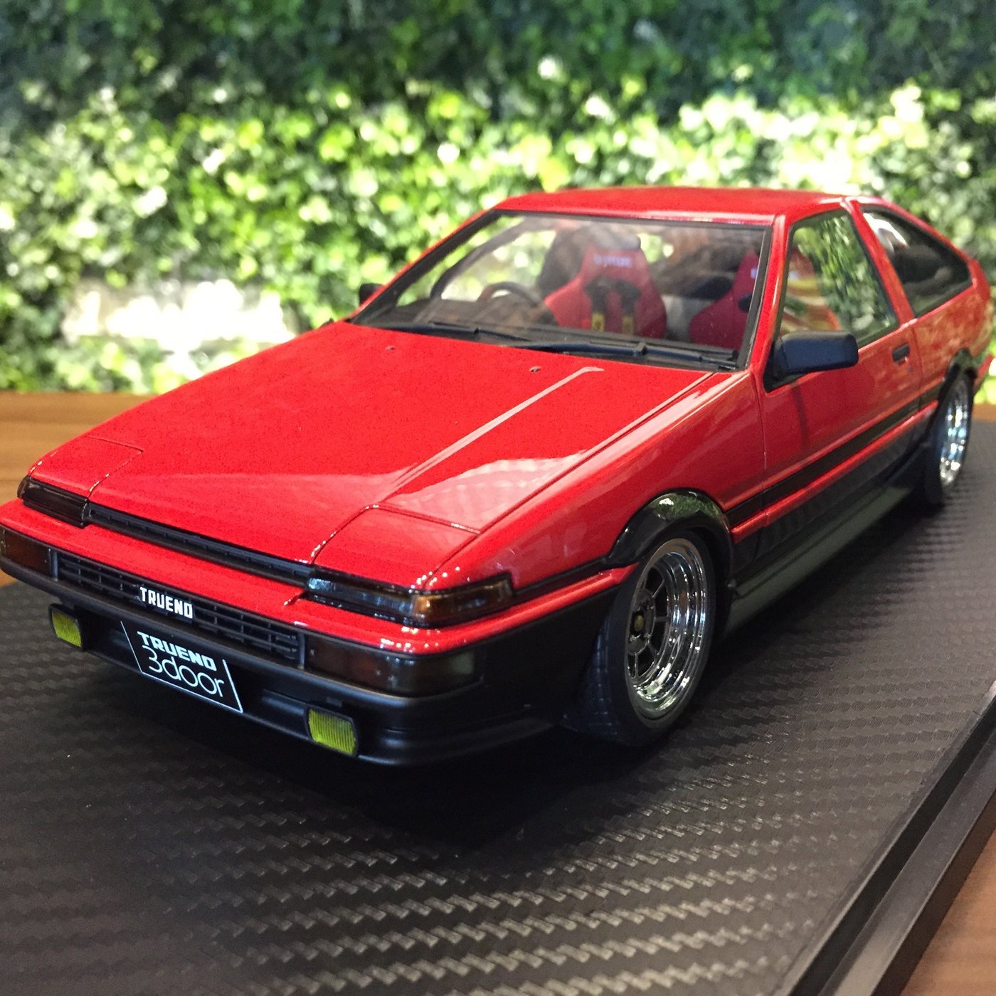 1/18 Ignition model Toyota Sprinter Trueno(AE86) 3Dr 紅【MGM