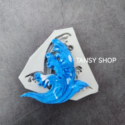 H151【TANSY SHOP】翻糖模具滿三件打八折！ 其他 中國風 浪花 新年 復古 矽膠模具 翻糖DIY烘焙工具