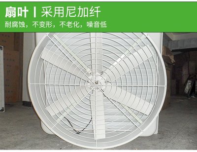 負壓風機工業排氣扇1260大功率大棚養殖玻璃鋼風機礦廠散熱排風扇