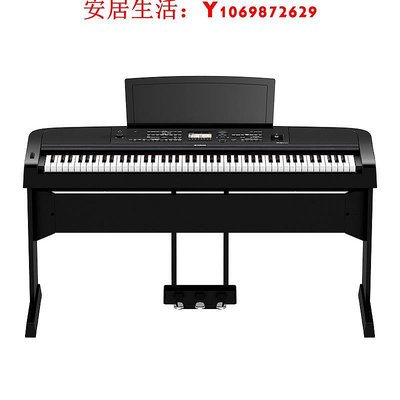 可開發票量大優惠雅馬哈電鋼琴DGX670B WH專業88鍵重錘鍵盤大人智能接話筒彈唱