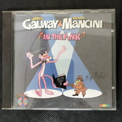 CD/DG4/水晶/輕音樂/日本天龍版/James Galway &Henry Mancini/in the pink/非錄音帶卡帶非黑膠
