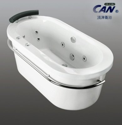 【水電大聯盟 】 CAN 頂洋衛浴 T1052 歐式豪華按摩浴缸 古典按摩浴缸 壓克力 按摩浴缸