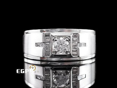 【永久流當品】天然鑽石 GIA E/SI2 3EX 0.31CT 鑽石戒指 CDK5138