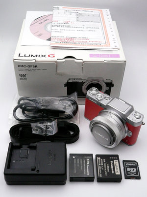 **美顏．自拍*  Panasonic DMC-GF8 + 12-32mm 鏡頭 - 粉色 - 公司貨