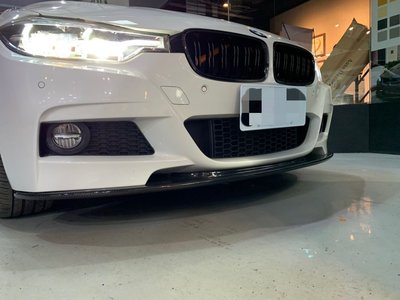BMW F30 M Tech 碳纖維前下巴
