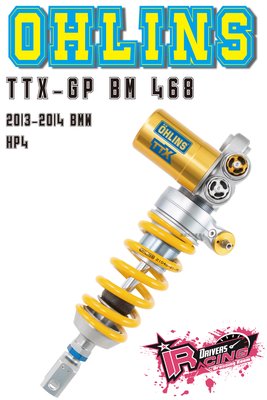 ♚賽車手的試衣間♚ Ohlins ® TTX-GP BM 468 2013-2014 BMW HP 4 避震器