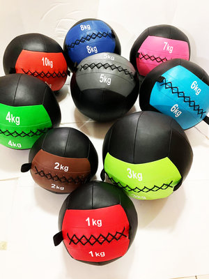 軟式藥球 ( 現貨:7kg ) WALL BALL 重力球 牆球 體適能訓練