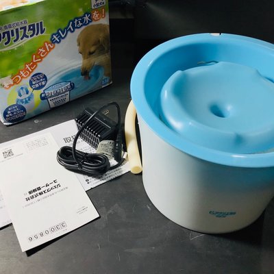 日本 GEX 犬用循環式給水器 循環飲水 濾心過濾 2.3公升 2.3L