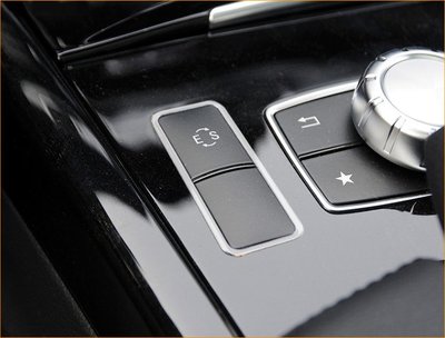 BENZ W218 CLS 350 63 AMG ES 內裝 裝飾框 中控 媒體 按鍵