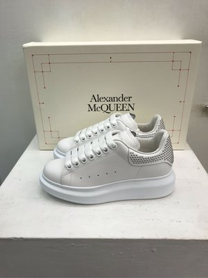 Alexander McQueen 麥坤 女鞋 小鐵珠 設計 小白鞋 休閒鞋 全新正品 女裝 歐洲精品