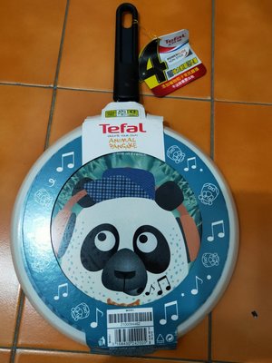 TEFAL法國特福熊貓造型不沾鬆餅鍋25公分