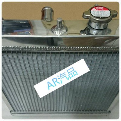 [AR汽品]鋁合金雙排鋁製水箱含水溫感應座 手排 自排 雙凸 k6 k8 d16a b16a b16b b18c zc