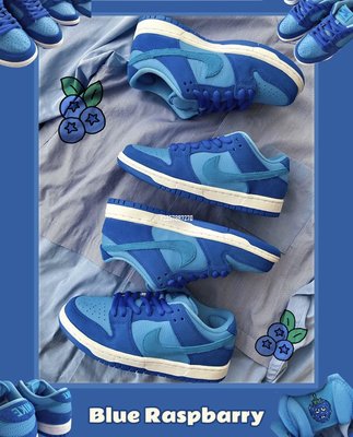 Nike SB Dunk Low“Blue Raspberry”藍樹莓 麂皮 經典 男女DM0807-400