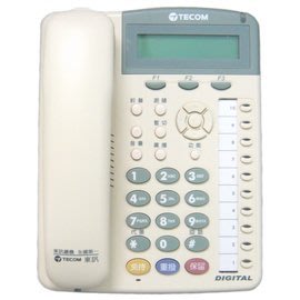 麒麟商城-Tecom東訊10鍵數位顯示型話機(SD-7710E)-適用SD-616A電話總機